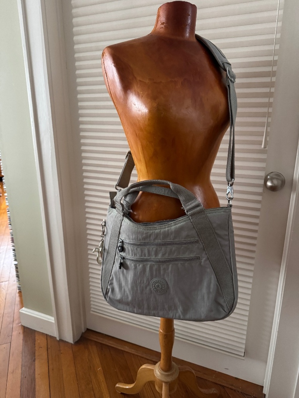 Kipling Large Gray Tote